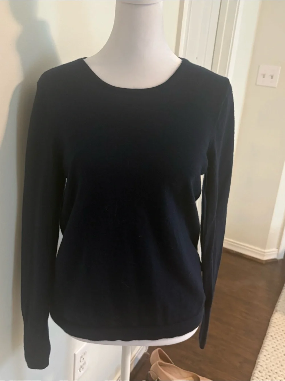 J. Crew Navy Crewneck Sweater